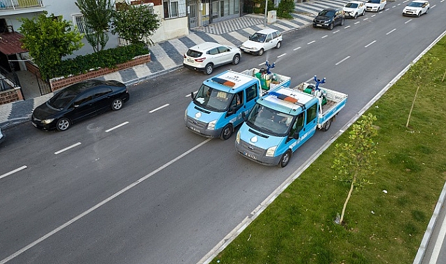 Buca’da sivrisineklere karşı ilaçlama başladı