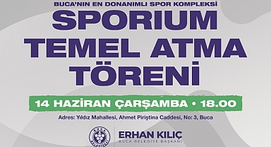 Buca’nın dev spor kompleksi için ilk adım
