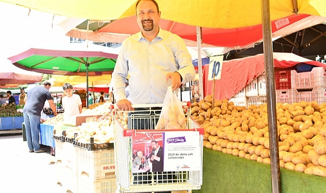 Çiğli Belediyesi’nden Pazarlara Alışveriş Arabası