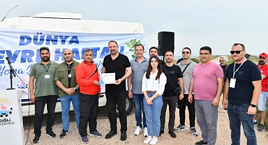 Çiğli Homa Dalyanı’nda Çevre Haftası Temizliği