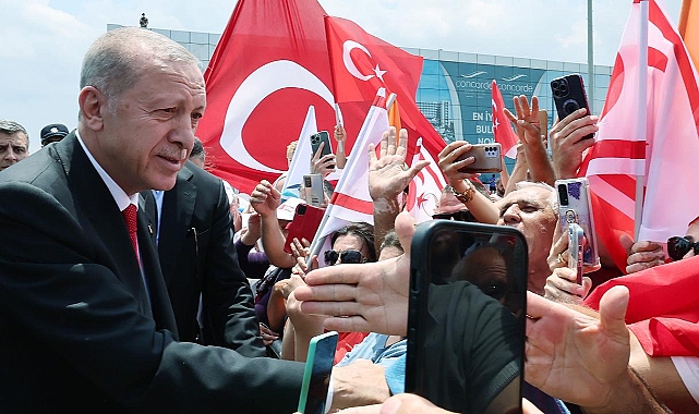 Cumhurbaşkanı Erdoğan, KKTC'de
