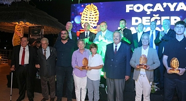 Foça'ya değer katanlar ödüllendirildi
