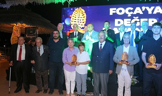 Foça'ya değer katanlar ödüllendirildi