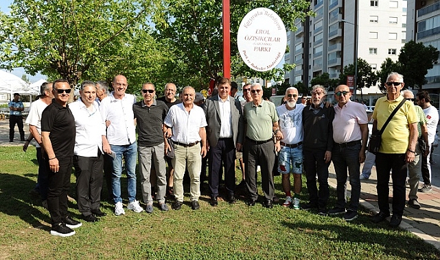 Kaf Sin Kaf efsanesi Gazcı Erol’un adı parkta yaşayacak