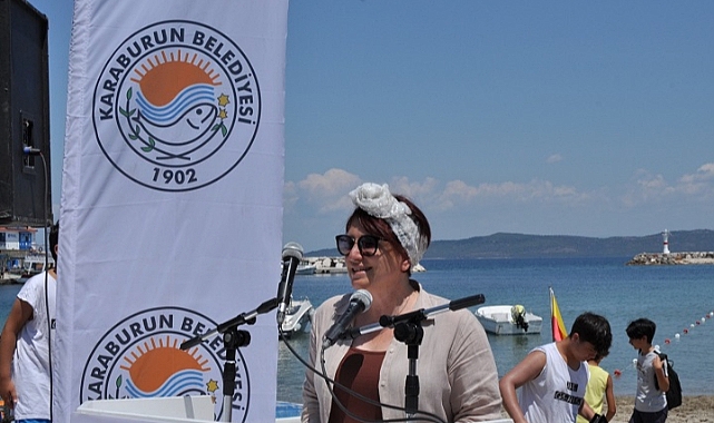Karaburun'da  'Mavi Bayram'