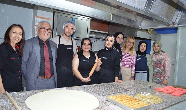 Kursiyerler Türk Mutfağının İnceliklerini Öğrendi
