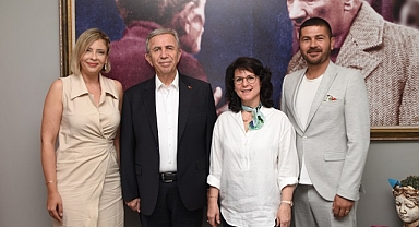 Mansur Yavaş Foça’da