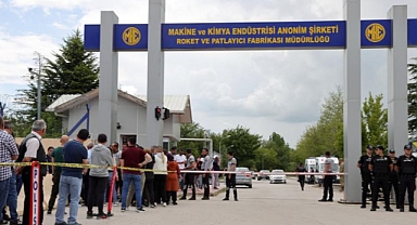 MKE Roket ve Patlayıcı Fabrikası'nda patlama
