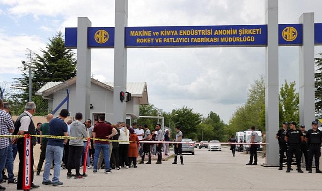 MKE Roket ve Patlayıcı Fabrikası'nda patlama