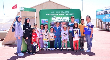 Pınar Çocuk Resim Atölyesi, deprem bölgesinde