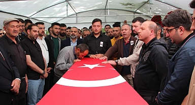 Şehit  Ahmet Kaya son yolculuğuna uğurlandı
