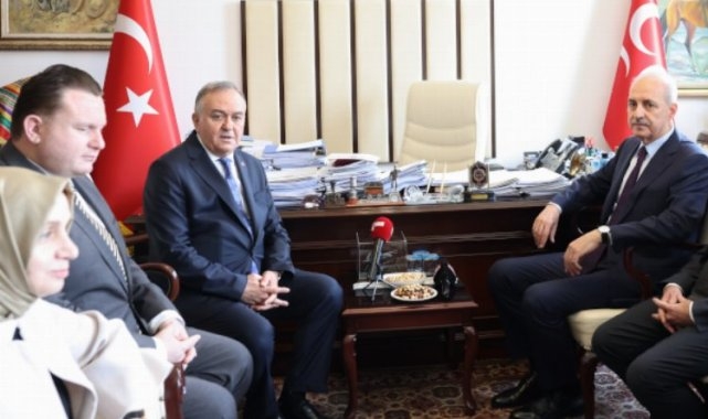 TBMM Başkan adayı Kurtulmuş'tan partilere ziyaret