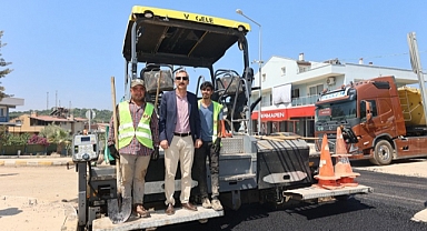 Urla’ya 118 bin  metrekare yol yatırımı