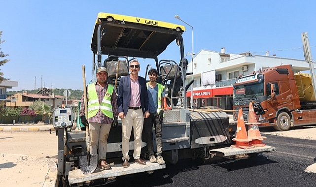 Urla’ya 118 bin metrekare yol yatırımı