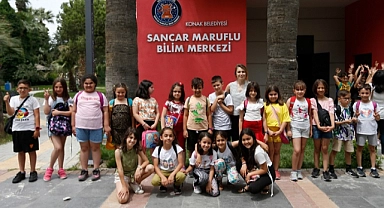 Yaz tatilinde  Sancar Maruflu Bilim Merkezi’ne