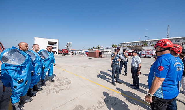 360 personelle 23 farklı afet senaryosu