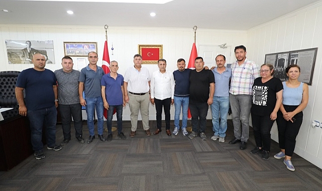 Başkan V. Özkan İşçinin Cebini de Yüzünü de Güldürdü