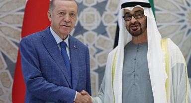 Erdoğan, BAE'de heyetlerarası görüşmede konuştu