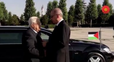 Filistin Devlet Başkanı Mahmud Abbas Türkiye'de