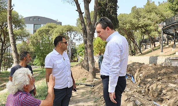 İzmir’in ilk Millet Bahçesi tamamlanıyor