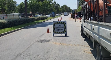 İZSU Balçova’da taşkın riskine karşı önlem alıyor