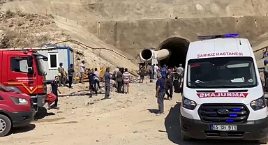 Manisa'da tünel inşaatında 4 işçi gazdan etkilendi