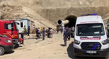 Manisa'da tünel inşaatında 4 işçi gazdan etkilendi