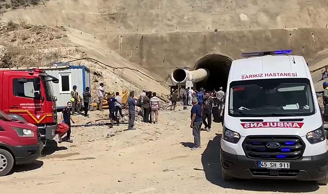 Manisa'da tünel inşaatında 4 işçi gazdan etkilendi