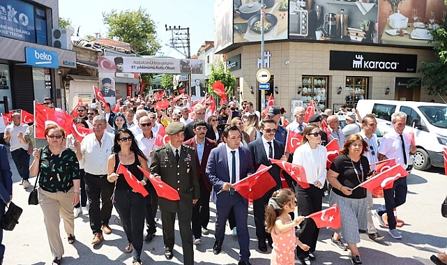 Urla’da 97’inci yılında Atatürk coşkusu