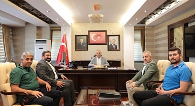 Ağrı Valisi  Mustafa Koç, Uyafa Heyetini Kabul Etti