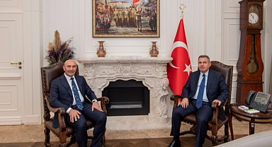 Başkan Soyer’den Vali Elban’a ziyaret