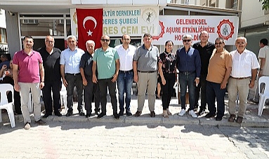 Başkan V. Özkan Aşure Etkinliğine Katıldı