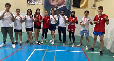 Bayraklılı gençler iller arası şampiyonada 7 derece kazandı