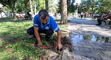 Buca'nın nefes alanları vandalların hedefinde