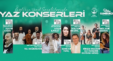 Çiğli Yaz Konserlerinde Sahne Yerel Sanatçıların
