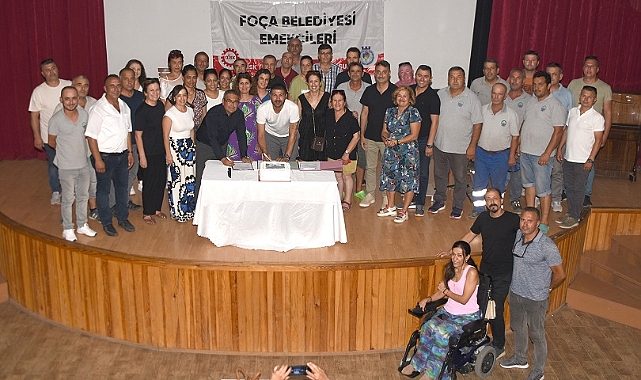 Foça Belediyesi İşçilerinin Ücretleri İyileştirildi