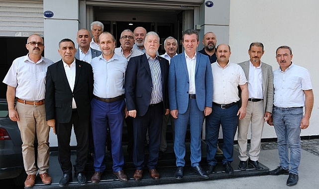 Hakan Koştu Ve Bergama Oda Başkanlarından Yalçın Ata’ya Ziyaret