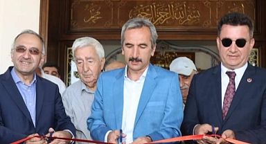 Karapınar Camii  dualarla açıldı