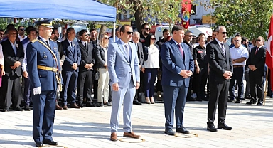 Menderes'te 30 Ağustos'ta Şehitler Unutulmadı