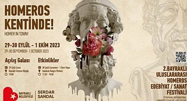 Bayraklı festivale hazırlanıyor