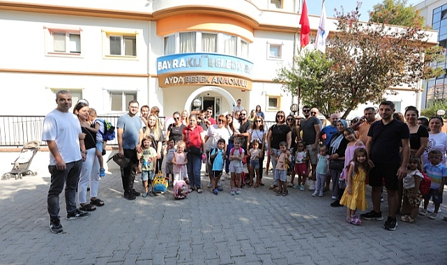 Bayraklı’nın anaokullarında yeni dönem başladı