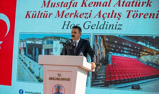Dikili’de Görkemli Kültür Merkezi Açılışı