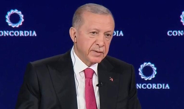 Erdoğan 13. Concordia Yıllık Zirvesi”ne katıldı.