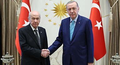Erdoğan,Bahçeli ile görüştü
