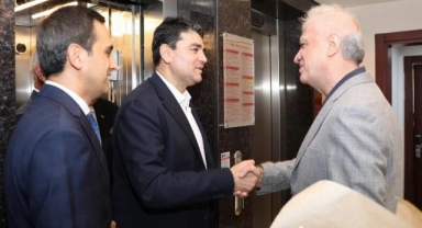 Gültekin Uysal'dan Narlıdere'ye ziyaret
