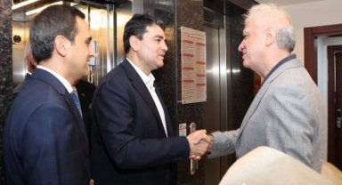 Gültekin Uysal'dan Narlıdere'ye ziyaret