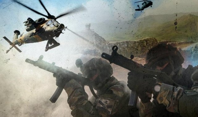Hava ve karadan ortak operasyon: 4 terörist etkisiz