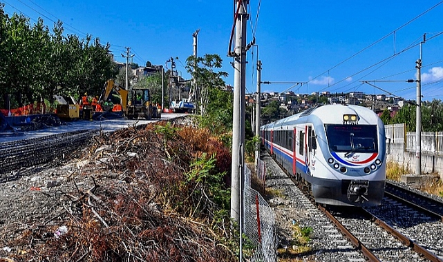 İZBAN’ın 42’inci ve 43’üncü istasyonları kuruluyor