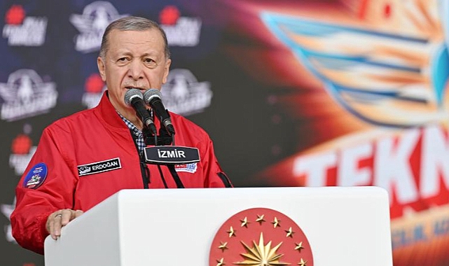 Erdoğan Teknofest İzmir'de