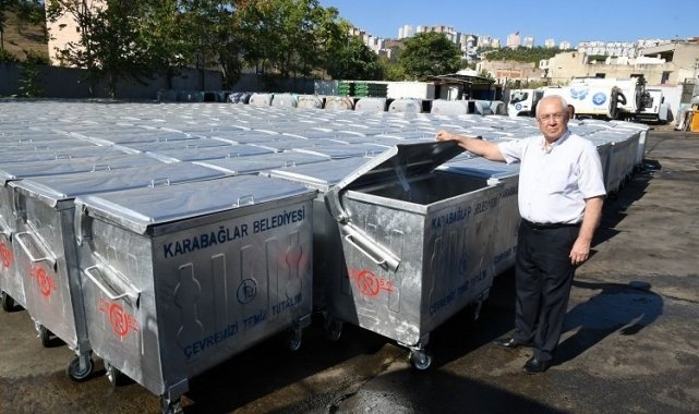 İzmir Karabağlar Belediyesi'nden temizlik altyapısını atağı